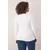 Trendyol Curve Ženska bluza Tbbaw25Af00018, Bela