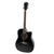 V-TONE AG Two BK akustična kitara, črna, 4/4