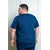 Panda4U Muška majica Premium heavy, Indigo