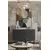 HANAH HOME Komoda Salkim 120 Anthracite Gold