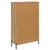 Highboard s ladicama Corona Umjetnički hrast 69,5 x 31 x 115 cm