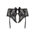 Halter pojas Behindy crne boje - S/M