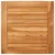 Suncobran s stolom 2 pcs Smeđa 40 x 40 x 40 cm Čvrsto teak drvo
