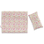 Drevená postieľka Wooden Bed Floral Corolle pre 30-36 cm bábiku CO141370
