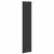 Rolo zavjesa Blackout Black 45x230 cm Širina tkanine 40,7 cm