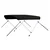 Tenda bimini s 2 luka crna 180x130x110 cm
