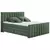 MID.YOU POSTELJA BOXSPRING 180 cm  x 200 cm , tekstil, leseni material olivno zelena