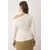 Trendyol Curve Ženska bluza TBBSS24AF00037, Krem