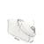 PINKO Torba za čez ramo LOVE ONE CLASSIC bela