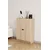 Hanah Home polica za knjige Bili3 Shelf 2 Lid, 80 cm, hrast Sonoma