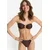 LSCN by LASCANA Bikini zgornji del  temno rjava