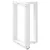 Noge za blagovaonski stol T-oblika 2 kom Bijele 50x35x(72-73) cm Čelik