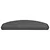 Prostirke za stepenice 20 kom 65x24x4 cm antracit poluokrugle velike