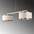 Opviq Way 11620 Visilica, E27, 2x40W, IP20, Zlatna
