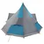 Tipi šator s krovom s pohranom Plava 510 x 690 x 330 cm taft