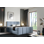 Boxspring postelja Lars - 200x200 cm