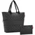 REISENTHEL SET TORBA NAKUPOVALNA IN KOZMETIČNA 1 GLOSSY DOTS BLACK