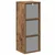 Kreveta s ladicama Staro drvo 25,5 x 22 x 69,5 cm