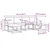 Set vanjskih sofa s jastukom 6 pcs Prirodna i svijetlo siva