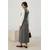 Trendyol Modest Ženska haljina Tctss26Eb00028, Tamnosiva