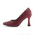 Mona Shoes Ženske cipele, Kožne, Bordo