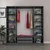 Hanah home Ormar Kale Plus 180x210x52cm Sivi