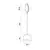 LED prigušiva fleksibilna punjiva stona lampa LUSIA LED/5W/5V 3000/4000K 1200 mAh crna