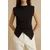 Trendyol Milla Ženska bluza, Crna
