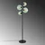 Opviq Podna lampa Benek-20-15-14515, Crna