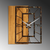 WALLXPERT Zidni sat Wooden Clock 37 A