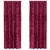 Baršunaste zavjese 2 pcs boja crnog vina 225 x 140 cm Baršun