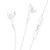 HOCO slušalice / in-ear slušalice Type C M93 bijele