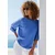 VIVANCE Pulover modra