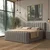 Boxspring Krevet Lina 160/200 cm , siva