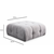 ATELIER DEL SOFA Tabure Amaris Pouffe Light Grey
