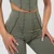 GymBeam Women‘s Cosmo Leggings Olive XS