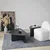 Hanah Home Set klub stolova Ballare, 2 komada, Crni