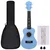 Set dječjeg ukulelea Soprano s torbom svjetloplavi 21 