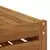 Set vanjskih sofa Prirodna i antracit 203,5 x 83 x 73 cm