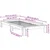Vidaxl Posteljni okvir brez vzmetnice 100x200 cm trdna borovina
