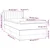 Vidaxl Box spring postelja z vzmetnico temno moder 90x190 cm žamet