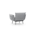 ATELIER DEL SOFA Fotelja Jax Solo Grey GR110