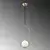 Opviq Luster Mudoni-Mr-837-1, 15cm, IP20, Belo-zlatne boje