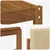 Set vanjskih sofa 5 pcs Prirodna i bež Čvrsto drvo akacije