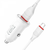 Auto punjac Comicell Superior CO-BZ18 FAST 18W USB QC 3.0 Micro beli