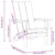 Sklopiva Adirondack stolica Bijelo 80,5 x 74,5 x 92 cm HDPE