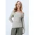 Trend Alacati Stili Ženska bluza Alc-X14579, Siva