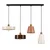 Opviq luster Novella 20904-SET-C-90, 4 × E27, višebojni