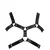 Strict 6 O-Ring Chest Harness Black
