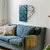 Sayvan-i Huzur -1 - Blue, Black BlueBlack Decorative Wooden Wall Accessory